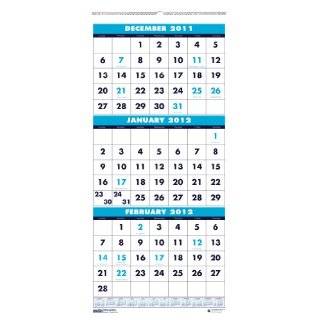 House of Doolittle Three Month Compact Calendar 14 Months, December 