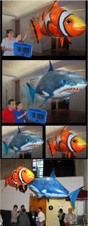   Remote Control Fun Inflatable Floating Fish Shark Toy New  