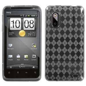  T Clear Argyle Pane Candy Skin Cover For HTC ADR6285(Hero 