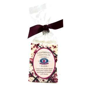 Traverse Bay Confections White Chocolate Raspberry Swirl Bark 6 Pack 