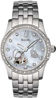 96R122 Bulova Ladies Watch Dress Diamonds  