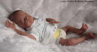 LITTLE HILLIES* Reborn prem baby boy doll. Sold out Ryan, Natalie 