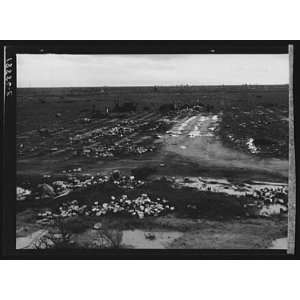   Squatters camp debris,Kern County,California,CA,1939