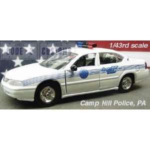  CODE 3 CAMP HILL, PA POLICE DECALS   1/43 ONLY