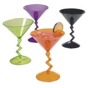  12 Halloween Martini Glasses   Tableware & Party Glasses 