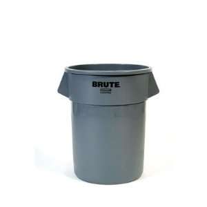  BRUTE 55 Gallon Round Containers [Set of 3] Color White 