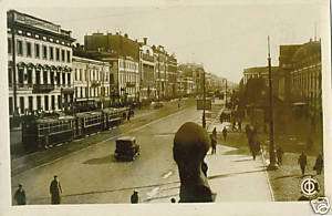 ST. PETERSBURG, RUSSIA RARE 1930s REAL PHOTO POSTCARD  