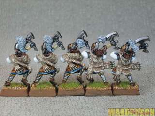 WDS painted High Elf White Lions of Chrace Command d80  