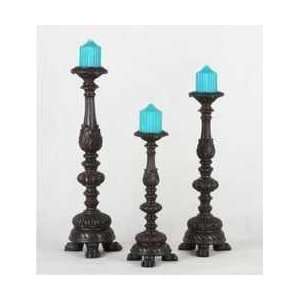  3 Pc Resin Candle Holders Electronics