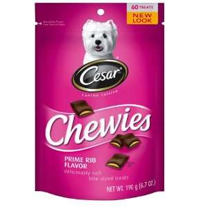 CESAR® Chewies Prime Rib Flavor Dog Treat  Grocery 