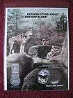 2003 print ad timber wolf smokeless chewing tobacco leaders stand