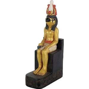  3.5 Miniature Seated Horus Statue