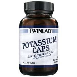  TwinLab Minerals Potassium 99 mg 180 capsules Health 