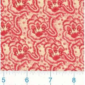  45 Wide Strawberry Patch Red Fabric By The Yard Arts 
