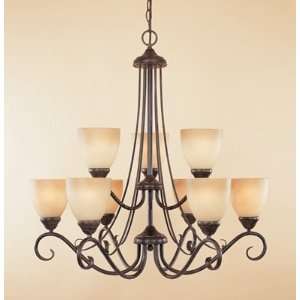  Stratton Nine Light Chandelier