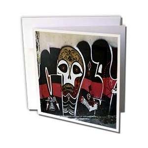 Mirmak grafitti   grafitti in caos   Greeting Cards 6 Greeting Cards 