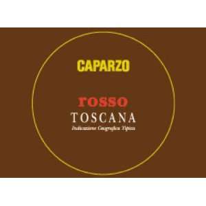  2008 Caparzo Rosso Toscana 750ml 750 ml Grocery & Gourmet 