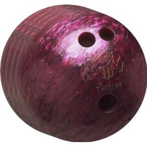  Rikki KnightTM Purple Bowling Ball Art Coasters   Beer 