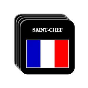  France   SAINT CHEF Set of 4 Mini Mousepad Coasters 