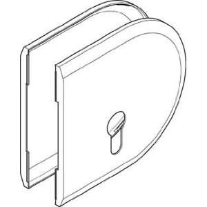  Plastic Cover Caps for Profile Cylinder Lock on Glass Doors 941.24.12