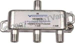 WAY HIGH PERFORMANCE CABLE TV HDTV SPLITTER  
