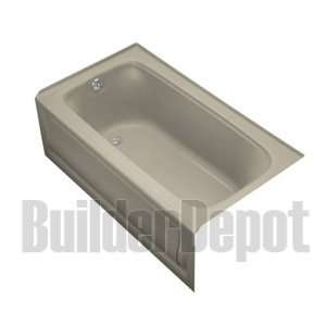 Kohler K 1150 Bancroft 5 Bath Tub with Integral Apron Finish Sandbar 