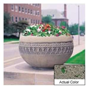   Round Planter   Weatherstone Glass C54 42x24 Patio, Lawn & Garden