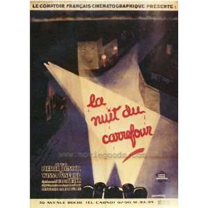  La Nuit du Carrefour Movie Poster (27 x 40 Inches   69cm x 