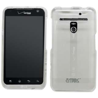 for LG Revolution Clear Case+LCD Cover+Charger 886571068973  