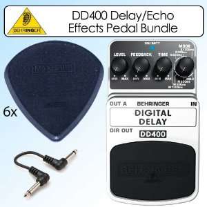  Behringer DD400 Digital Stereo Delay/Echo Effects Pedal 