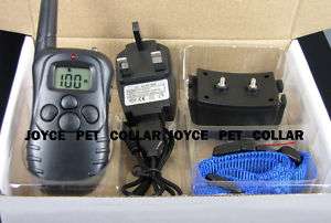 NEW Dog Remote Training Bark Collar (LCD) RECHARGEABLE  