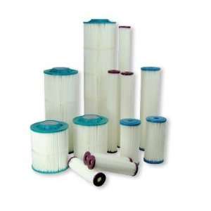 Harmsco PP S 1 9 3/4 1 Micron Absolute Poly Pleat Filter Cartridge
