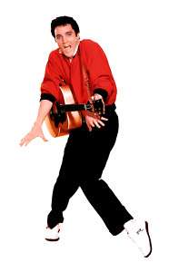 ELVIS PRESLEY LIFESIZE STANDUP STANDEE CUTOUT POSTER  