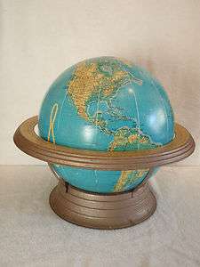   CRAMS Physical Political Terrestrial 12 World Globe + Stand  
