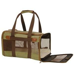  Sherpa Original Deluxe Carrier Olive & Brown, Small Pet 