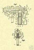 PEZ Candy Shooter Gun Dispenser 1968 US Patent_K009  