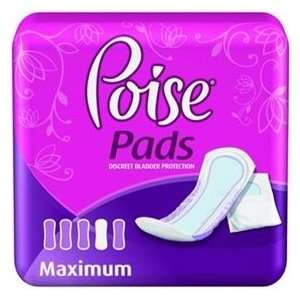  Poise Maximum Pads   Heavy Incontinence Health & Personal 
