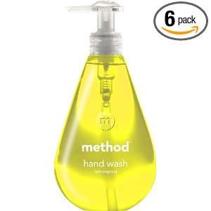 method Hand Soap, Lemongrass, Case Pack, Six   12 Ounce Bottles (72 