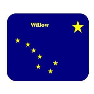  US State Flag   Willow, Alaska (AK) Mouse Pad Everything 