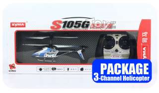 NEW SYMA 3CH MINI RC R/C GYRO S105   G METAL HELICOPTER  