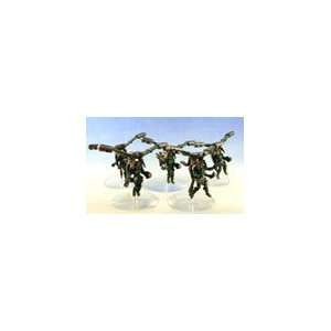  Starship Troopers the Miniatures Game Wasp Troopers Squad 