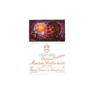  Mouton Rothschild Pauillac 1998 750ML Grocery & Gourmet 
