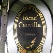 RENE CAOVILLA Patent Studded GLITTER SOLE Heels 40 NEW  
