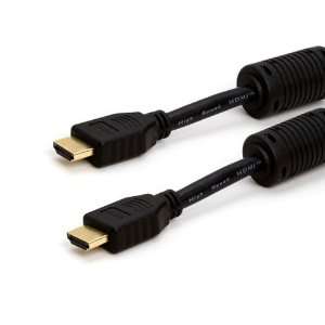 HDMI 1.3a Category 2 Certified Cable 28AWG   6ft w/Ferrite Cores (Gold 