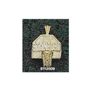   Solid 10K Gold STANFORD Backboard Pendant