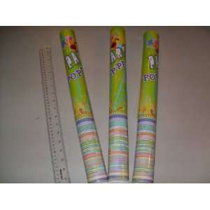   Party Poppers, shoots approx. 50 feet in the air. 