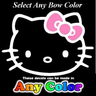   Any Color BOW 21 by 30 inch Auto Car Truck SUV Window Sticker Decals