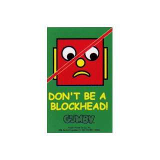  Dont be a Blockhead Keychain Toys & Games