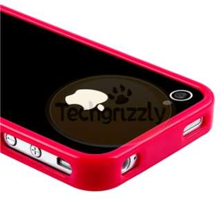   Skin Case+PRIVACY FILM For Sprint Verizon AT&T iPhone 4 G 4S  