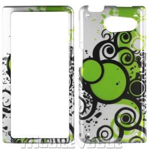 Green 2D Hard Cover Case for Sanyo Innuendo 6780 Sprint  
